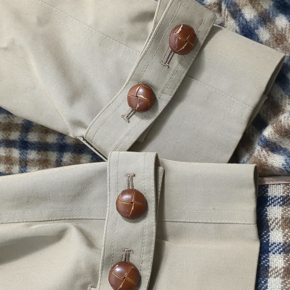 Vintage Aquascutum Agua 5 London Trench Coat with Liner/ Car Coat - Picture 7 of 8